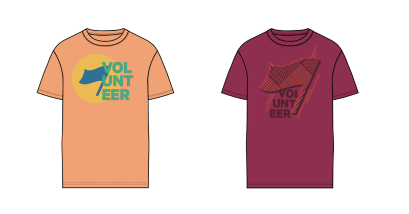 Volunteer Shirt Design Update